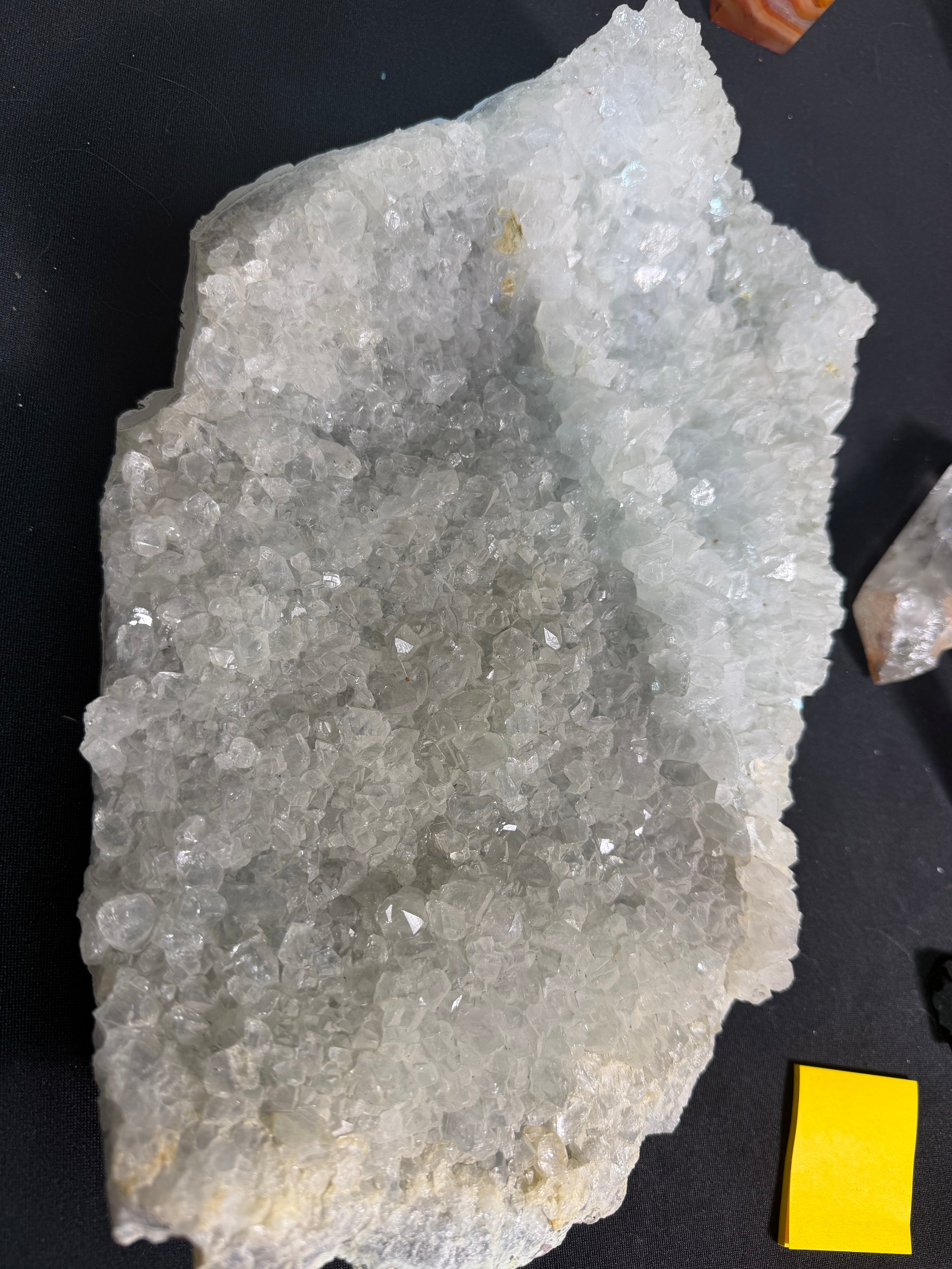 Large Druzy Quartz Crystal Cluster • 8.7 lb Natural Display Specimen