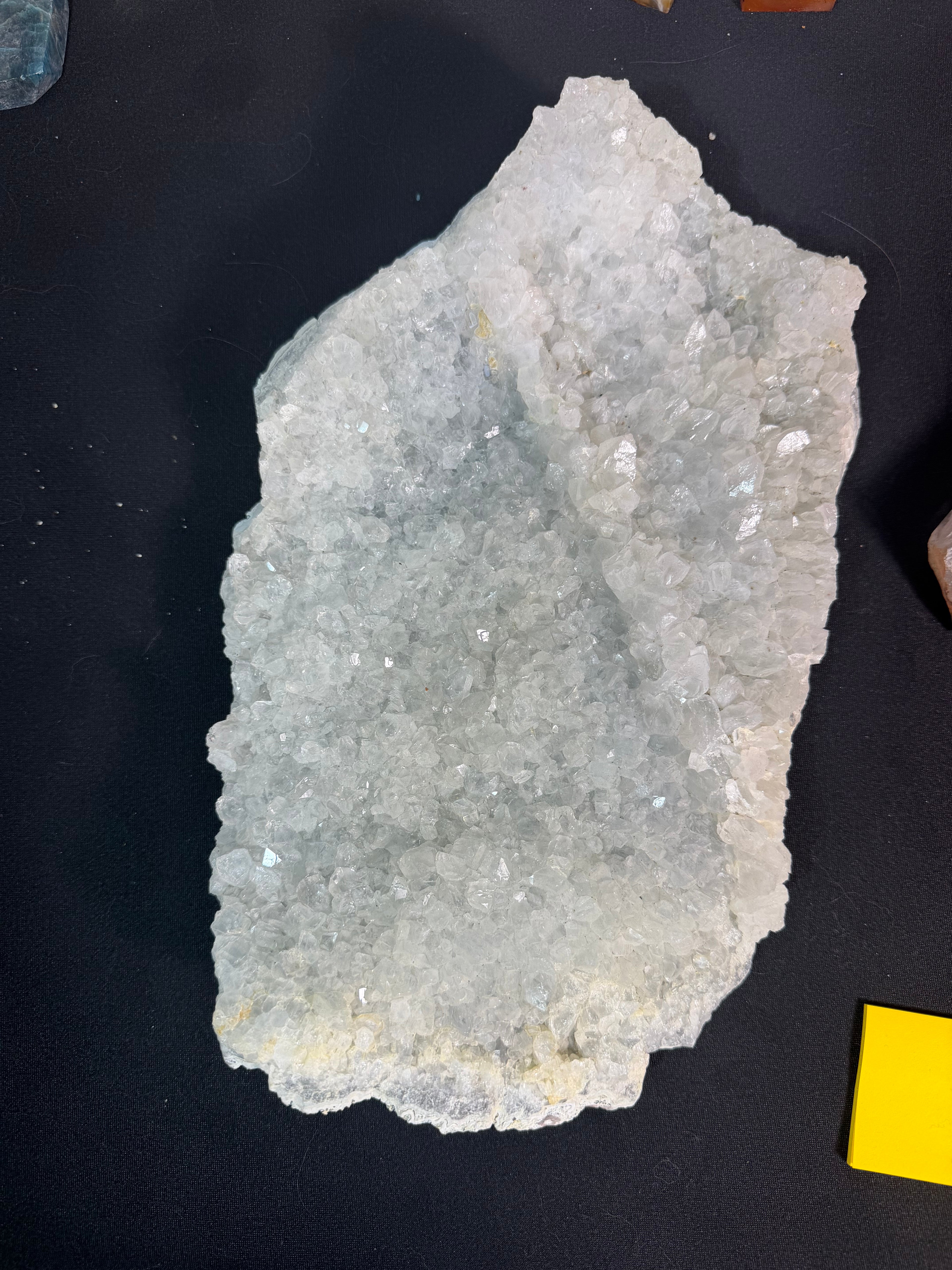 Large Druzy Quartz Crystal Cluster • 8.7 lb Natural Display Specimen