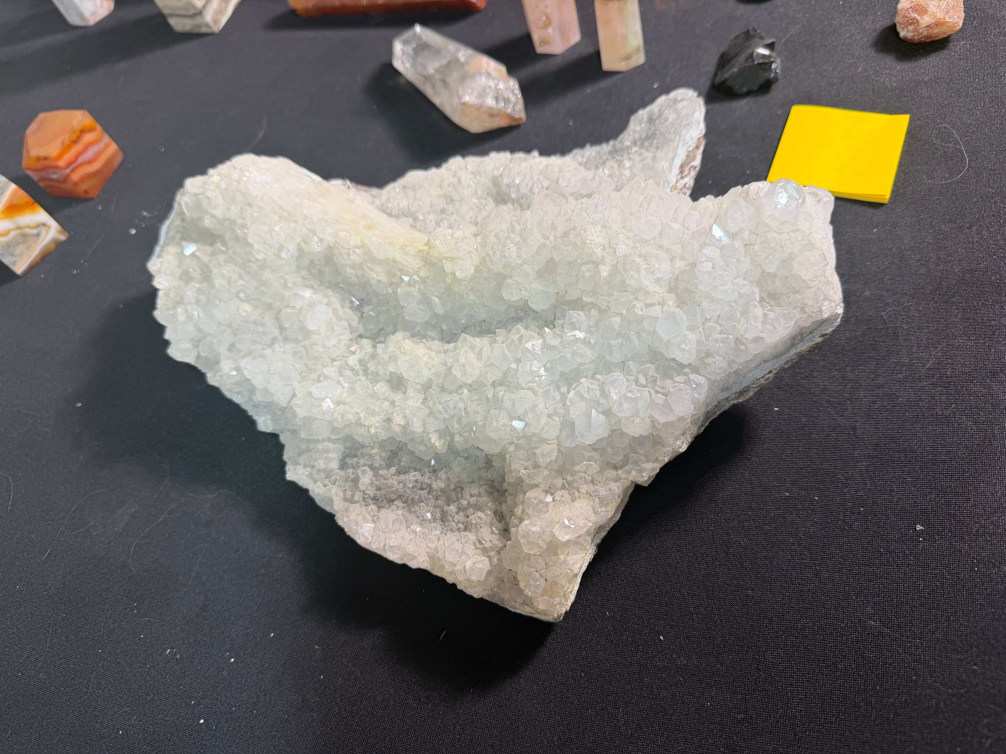 Large Blue Chalcedony Druzy Quartz Specimen | 6.5 lb