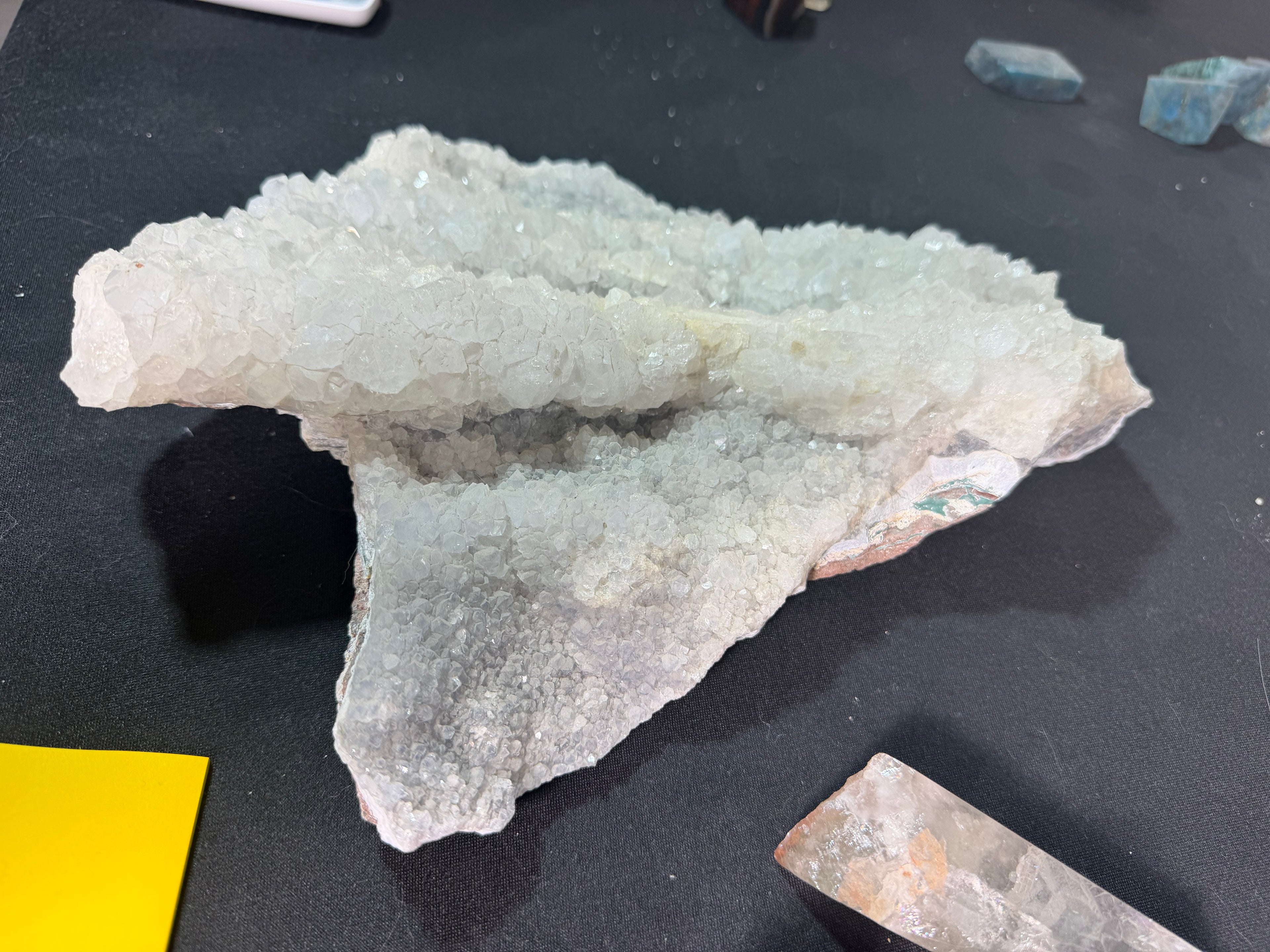 Large Blue Chalcedony Druzy Quartz Specimen | 6.5 lb